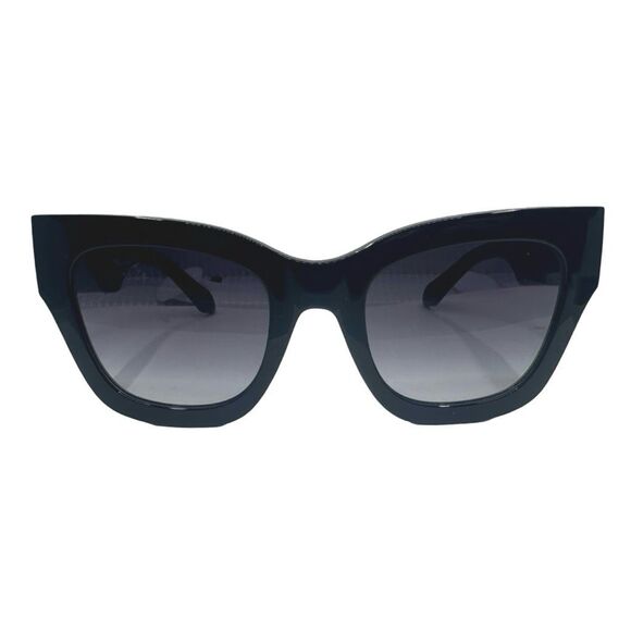 QUAY Australia By The Way Oversized Sunglasses - 54-23-145 - Black main image 11